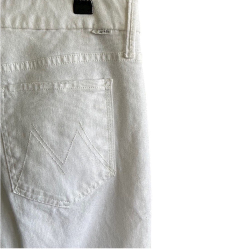 MOTHER LOOKER ANKLE FRAY Glass Slipper Jeans Size 31 - Picture 12 of 13